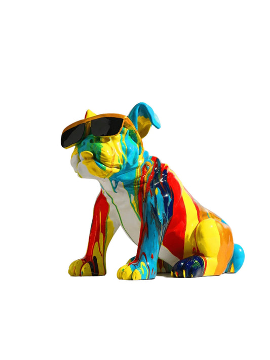 SPLASH BULL DOG - WHITE